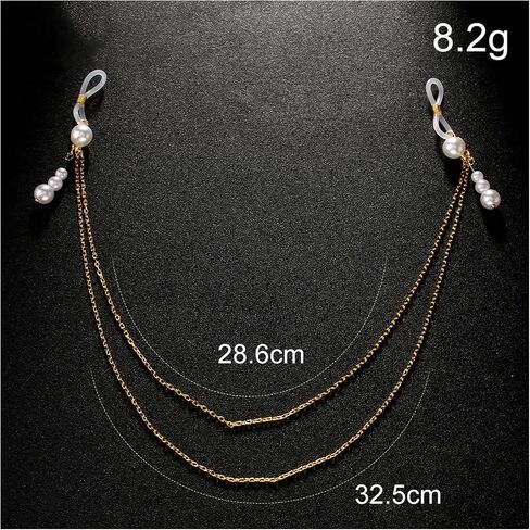 Sexy Pearl Tassel Non Piercing Nipple Chain Jewelry for Women Layered Pearl Chest Chain Body Jewelry Festival Rave Nipple Accessories Jewelry in Saudi Arabia