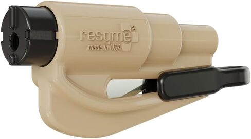 resqme The Original Keychain Car Escape Tool ، صنع في الولايات المتحدة الأمريكية (أزرق) in Kuwait