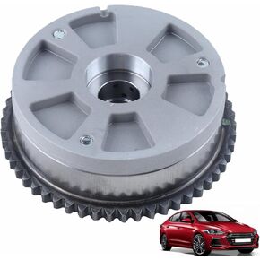 24350-2E700 Engine Timing Intake CVVT Camshaft Sprocket Gear Assy Compatible with 18-21 Hyundai Kona Veloster, 17-21 Elantra, 17-21 Kia Forte, 21-22 Seltos,20-21 Soul Replace# 243502E700