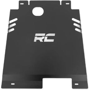 Rough Country Catalytic Converter Shield for Ford F-150 2WD/4WD (2015-2024) - Anti Theft Skid Plate, 14-Gauge Steel, Bolt-On Protection & Powder-Coated Finish