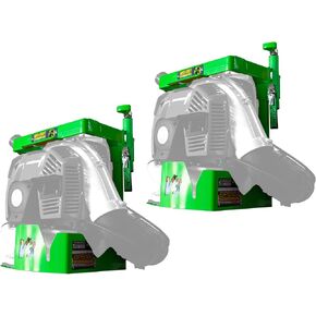 Green Touch Industries BPS100 Xtreme Pro Series Backpack Leaf Blower Steel Theft Prevention Utility Storage Rack V3.3 for Trailers & Garages (2 Pack)