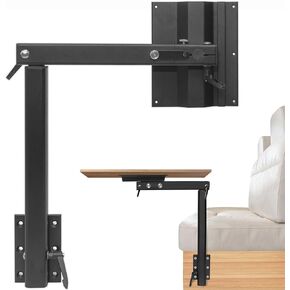 Upgrade Rv Table Leg with Folding Table Top, Swivels 360 Degrees Removable Premium Aluminum Alloy Rv Table Leg Bracket Accessories for Rv, Pontoon, Truck Camper, Travel Trailer…