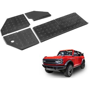 YHTAUTO Glove Box Organizer Compatible with Ford Bronco 2021-2024 Passenger Side Storage Dividers Insert, Center Console Interior Storage box