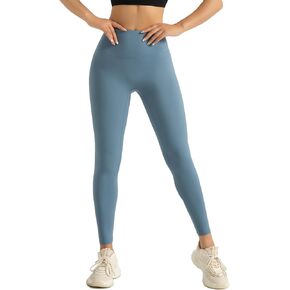 zippy عالية الخصر اليوغا Legging للنساء - السيطرة على البطن 28 السراويل التمرين ، زبداني ناعم مع جيب الخصر