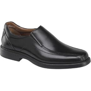 Johnston & Murphy Men's Stanton Moc Venetian Black مقاوم للماء جلد العجل in Kuwait