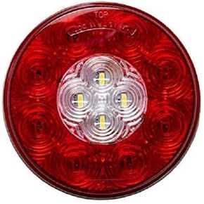 Buyers Products 5624130 4" Round Combination Stop/Turn/Tail & Backup Light (Light Only, Sold in Multiples of 10)