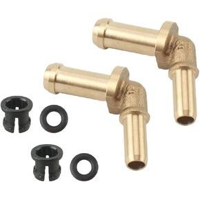 2PCS Thermostat Water Outlet Tube Connector LR049990 For Range Rover Sport Discovery 4
