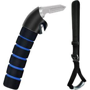 KOUNATSURI Car Door Handle for Elderly Car Handle Assist Support Handle Multifunction Handle for Elderly and Handicapped (Red) in Saudi Arabia