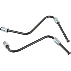 Front Brake Tube Caliper to Flex Hose Compatible with Toyota Tacoma 2005-2011 1 Pair Left and Right Front Brake Tube Replace 4731704050 4731804110