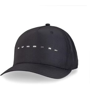 Hummer EV Liquid Metal Performance Hat - Structured Adjustable Cap - Officially Licensed by GM Black