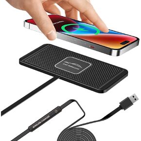 Wireless Car Charger DIY Phones Charging Pad Fast 15W 10W 7.5W Quick Charge Adapter for iPhone 14 Plus 13 Pro Max 12 Mini 11 8 X XR Xs Airpods LG Samsung Note 10 Galaxy Buds S9 S10 S20 S21 S22 Android