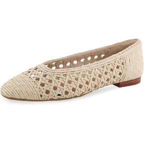 Aerosoles Women's Arno Raffia Ballet Flat