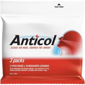 Allens Anticol 3x10 Lozenge Multipack