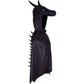 Great Pretenders 57285 ، Midnight Dragon Cape ، Black ، Us Size 5-6