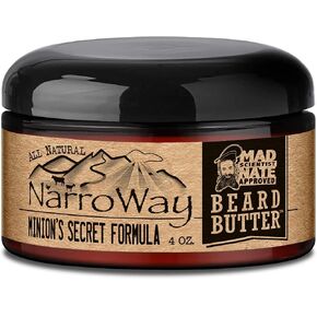 Narroway All Natural Beard Butter 4 oz Jar (Fresh Roast Coffee) in Kuwait