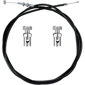 75 " Throttle Cable for 90cc 110cc 125cc 150cc 200cc 250cc Go Kart Kandi GKA Mini Bike Gas Scooter Go Cart Pit Dirt Bike, 75 Inch Straight Throttle Cable for Buggy Yerf Heavy Duty Motorcycle Parts