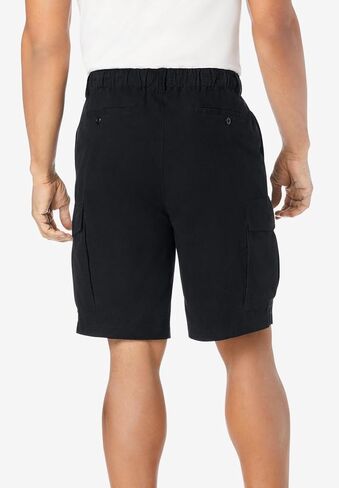 KingSize Men's Big & Tall 8" Moisture Wicking Cargo Shorts in Kuwait