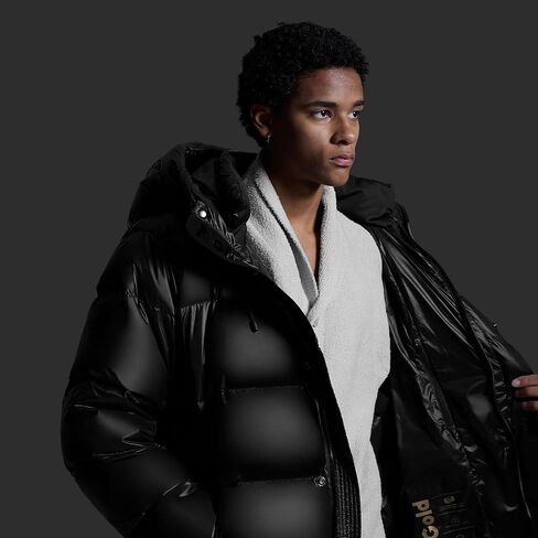 NoirGold Men's Winter Puffer Jacket - Goose Down, Thick Down Jacket, Sizes S-XXL. in Saudi Arabia