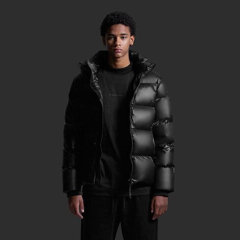 NoirGold Men's Winter Puffer Jacket - Goose Down, Thick Down Jacket, Sizes S-XXL. in Saudi Arabia