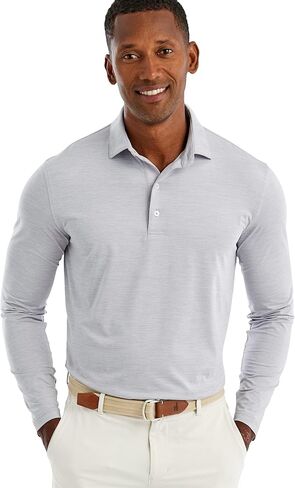 johnnie-O Featherweight Long Sleeve Performance Polo - Swing in Kuwait