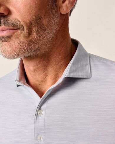 johnnie-O Featherweight Long Sleeve Performance Polo - Swing in Kuwait