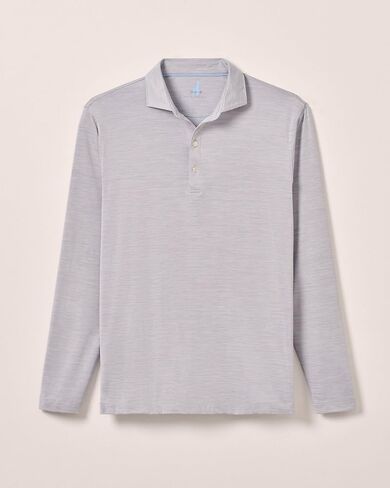 johnnie-O Featherweight Long Sleeve Performance Polo - Swing in Kuwait
