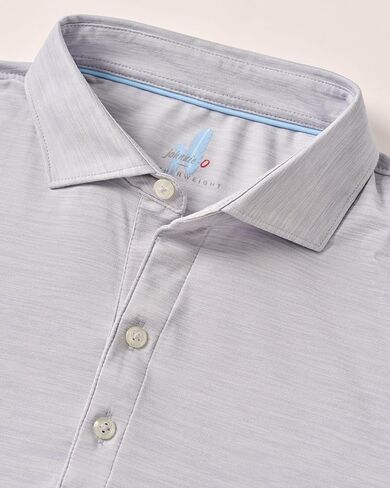 johnnie-O Featherweight Long Sleeve Performance Polo - Swing in Kuwait