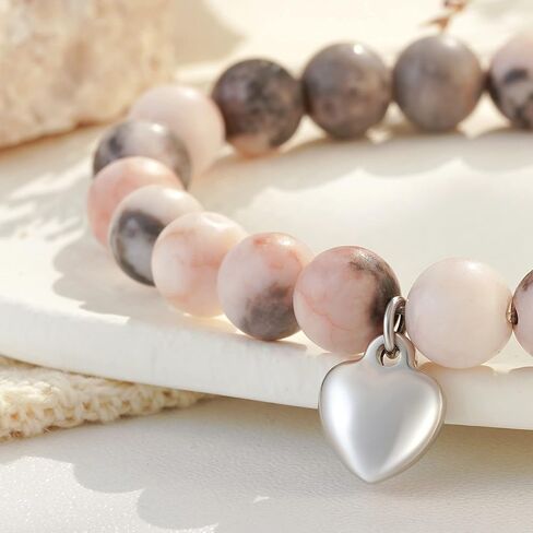 HGDEER 5th 8th College High School Graduation Day Gifts for Her Natural Stone Bracelet to Women Gifts for Sister Friend Daughter Granddaughter Niece in Saudi Arabia