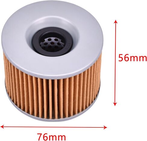 Oil Filter for KAWASAKI Ninja 250R 1986-2012, ZRX1200 R 2001-2006 for honda GL1200 Gold -Wing 1984-1990 Night-hawk 550 650 CB550SC CB650SC CB350F CB400F CB500 CB550 CB650 CB750 KN-401 HF401 in Saudi Arabia