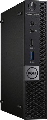 Dell Optiplex 7050 Micro Desktop, Intel i7, 16GB RAM, 256GB SSD, WiFi, Keyboard and Mouse, Windows 10 Pro (Renewed) in Saudi Arabia