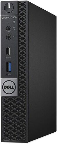 Dell Optiplex 7050 Micro Desktop, Intel i7, 16GB RAM, 256GB SSD, WiFi, Keyboard and Mouse, Windows 10 Pro (Renewed) in Saudi Arabia