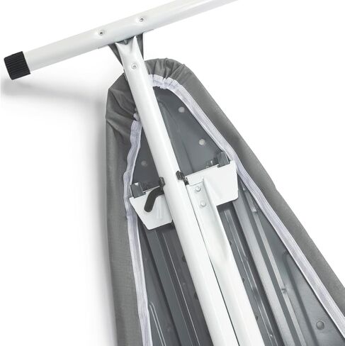 Ironing Board Full Size; Made in USA by Seymour Home Products (Beige) Bundle Includes Cover + Pad | Iron Board w/Steel T-Legs Adjustable from Tabletop up to 36" High in Saudi Arabia