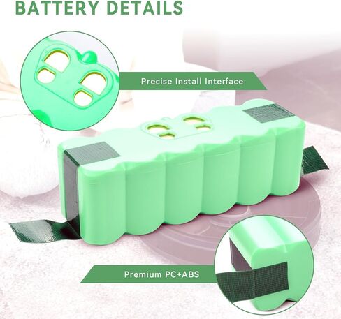 3300mAh 4376392 بطارية ل اي روبوت رومبا 600 614 615 620 640 652 660 665 670 675 677 680 685 690 695 696 700 760 770 780 790 800 801 805 850 860 870 877 890 891 895 896 900 960 965 980 985 14.4V 48Wh in Kuwait
