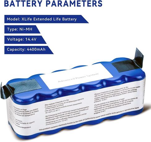 3300mAh 4376392 Battery for iRobot Roomba 600 614 615 620 640 652 660 665 670 675 677 680 685 690 695 696 700 760 770 780 790 800 801 805 850 860 870 877 890 891 895 896 900 960 965 980 985 14.4V 48Wh in Kuwait