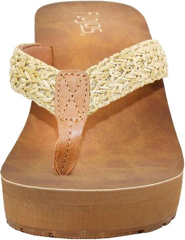 Flojos Women's Flip Flop Wedge Sandal in Saudi Arabia
