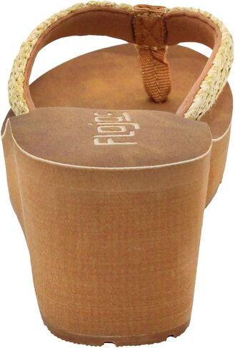 Flojos Women's Flip Flop Wedge Sandal in Saudi Arabia