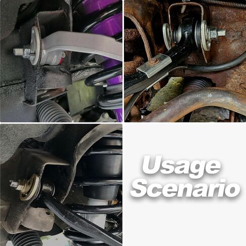 Camber Bolt Kit ±1.5° 2PCS Compatible With Chevy GMC1999-2023 Silverado Sierra 1500 2500 Escalade Colorado Avalanche Tahoe Yukon Camber Bolt Adjusting Kit Alignment Caster in Kuwait