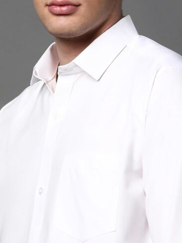 Men's Cotton Oxford Cotton Button-Down Shirt, Long Sleeve, Regular Fit in Kuwait