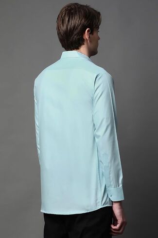 Men's Cotton Oxford Cotton Button-Down Shirt, Long Sleeve, Regular Fit in Kuwait