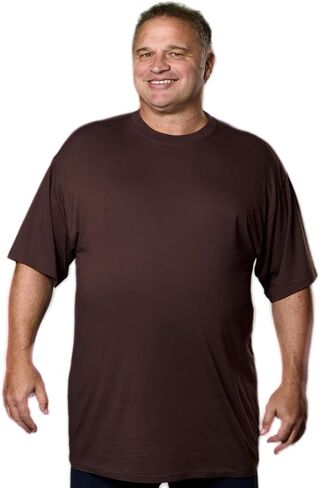 Big Boy Bamboo Men's Crew Neck T-Shirt - Short Sleeve Tee with Crew Neck, Made of Ultra-Soft & Comfortable Bamboo in Saudi Arabia