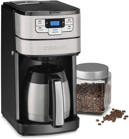 Cuisinart Single Serve Coffee Maker + Coffee Grinder, 48-Ounce Removable Reservoir, Black, DGB-2 in Saudi Arabia