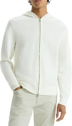 Theory Men's Mhylo Full Zip Hood in Breach in Saudi Arabia