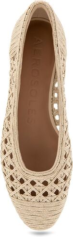 Aerosoles Women's Arno Raffia Ballet Flat in Kuwait