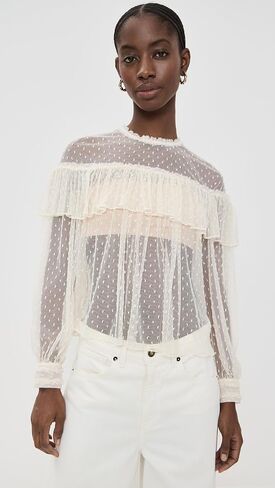 Ulla Johnson Women's Anelise Blouse in Saudi Arabia