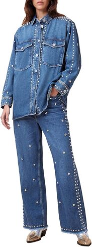 Women's Alba Stud Shirt in Saudi Arabia