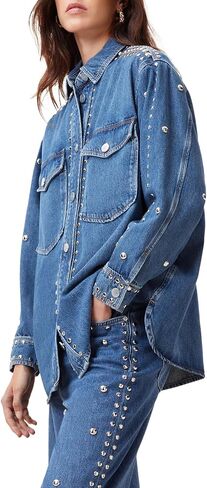 Women's Alba Stud Shirt in Saudi Arabia