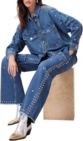 Women's Alba Stud Shirt in Saudi Arabia