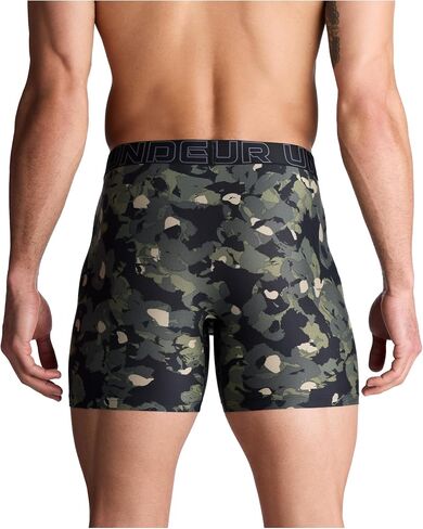 تحت Armor Men's 3 عبوات الأداء التقنية طباعة 6 "الملاكم in Kuwait
