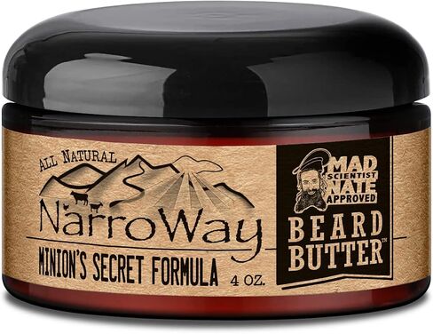 Narroway All Natural Beard Butter 4 oz Jar (Fresh Roast Coffee) in Saudi Arabia