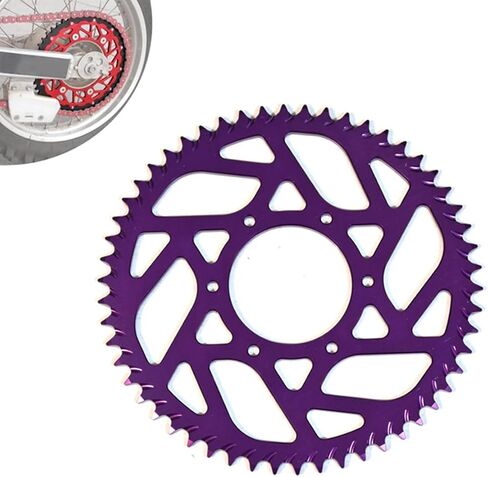 520-54T Sprocket for Surron, 7075 Aluminum Alloy 520-96 Chain Rear Sprocket for Surron Ultra Bee Electric Dirt Bike Parts Motorbike Accessories,Black in Kuwait